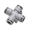 GPZG10-8 Different diameter cross fitting -black-