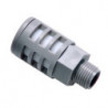 PAL04 Plastic silencer-gray- PT1/2