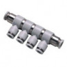 GPHD10-8 Universal reducer four branch union fitting -gray-