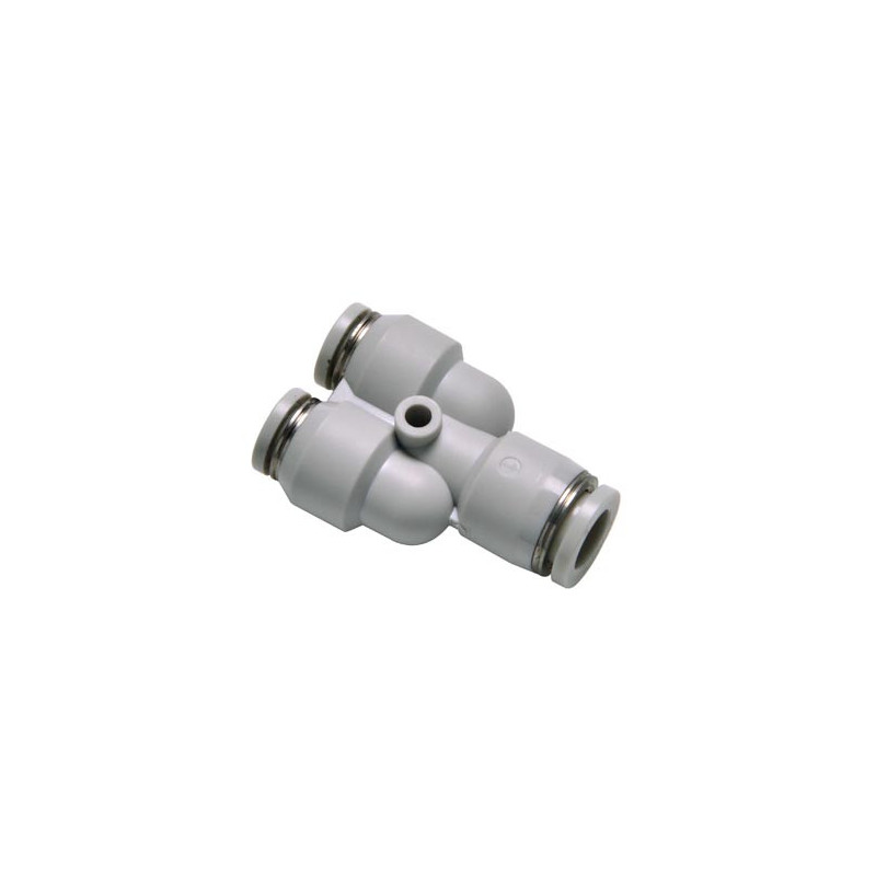 GPYW6-4 Different diameter union Y fitting -gray-