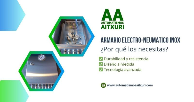 ARMARIOS ELECTRONEUMÁTICOS DE ACERO INOXIDABLE
