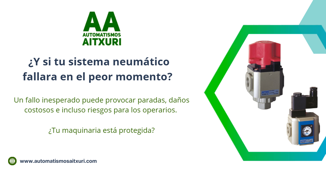 ELECTROVÁLVULAS DE CORTE DE SEGURIDAD EN NEUMÁTICA