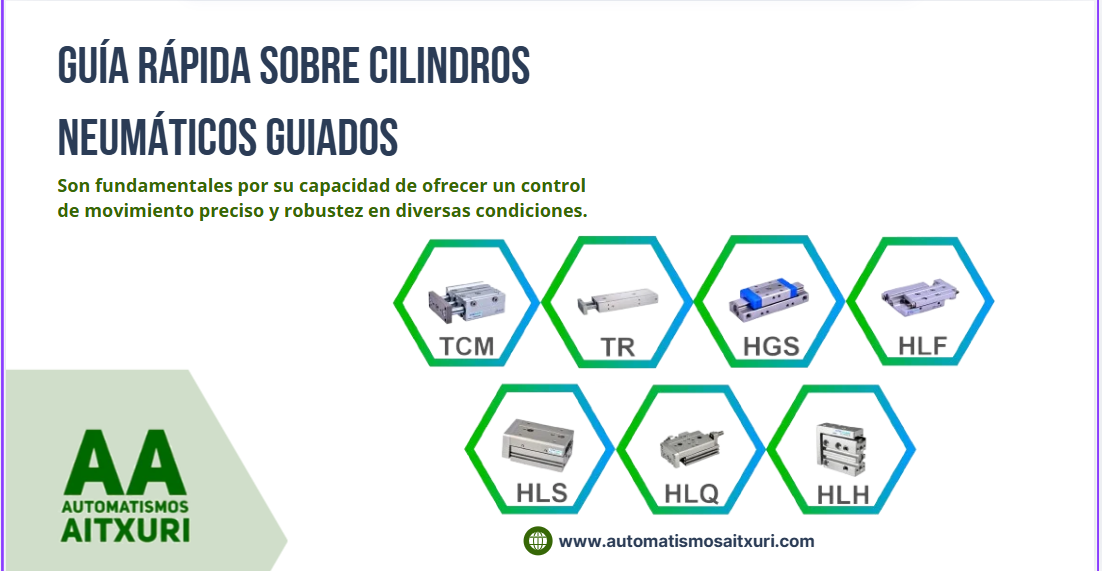 CILINDROS  NEUMÁTICOS CON GUÍAS 